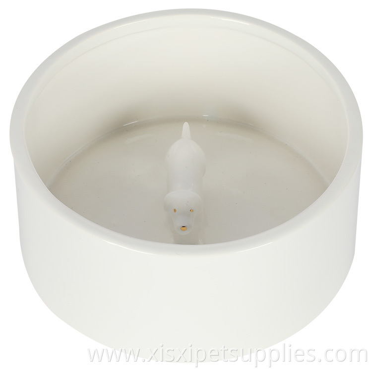 Wholesale Anti-slip Non-toxic Ceramic Dog Feeding Bowl